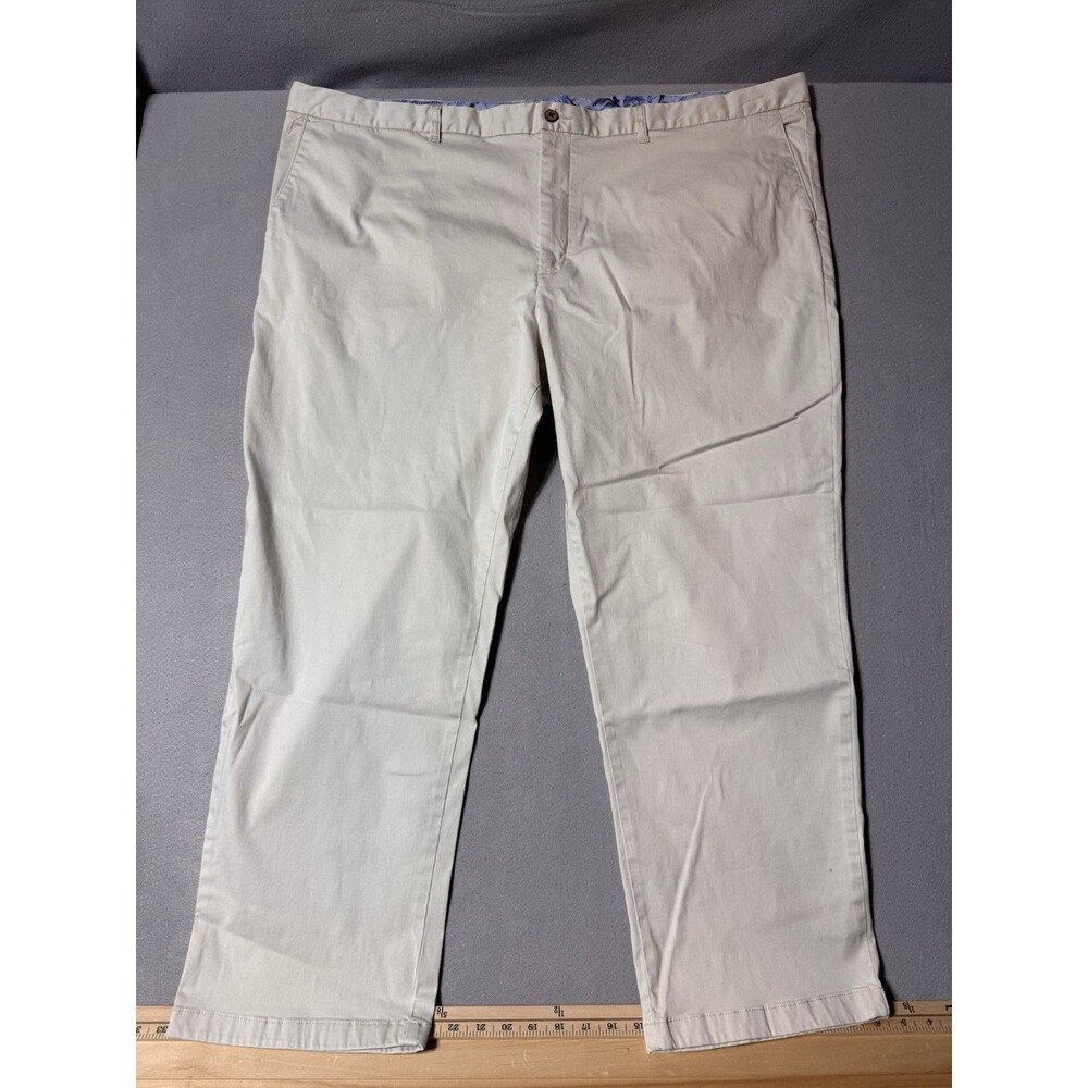TOMMY BAHAMA Men Pants Khaki Tan 52" x 30" Flat Front